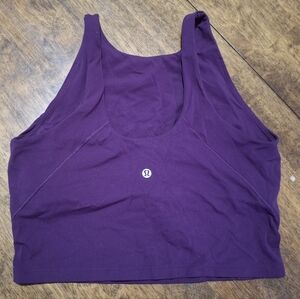 Lulukemon Women's Purple Wunder Train Tank Top Size 10.